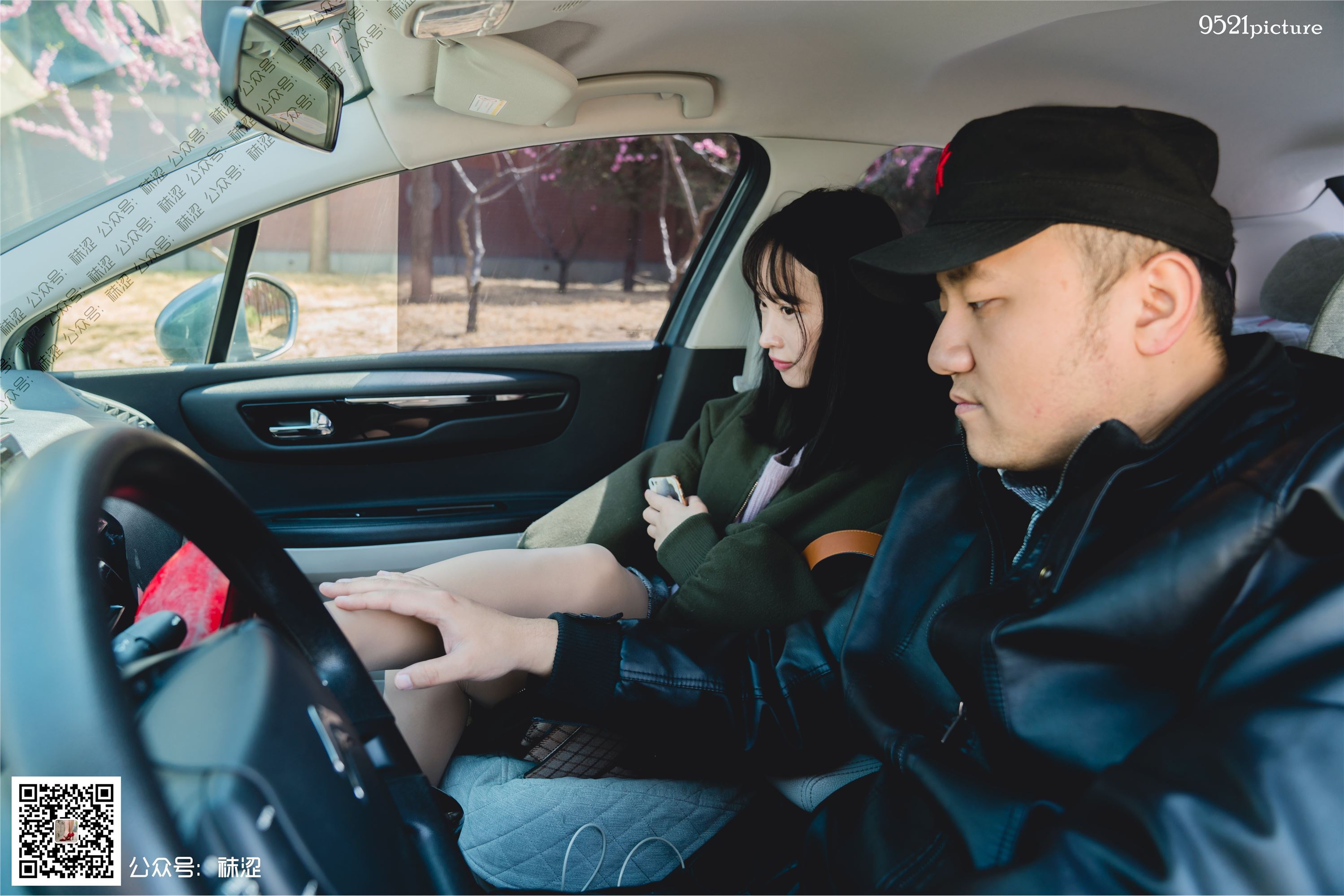 袜涩 004 Amanda.H打车小剧情